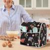 DISNIMO Mushroom Moth Dust Cover for 4.5 qt and All 5 qt Stand Mixer, Protective Stand Mixer Cover with Top Handle and Pockets for Extra Accessories view 3