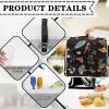 DISNIMO Mushroom Moth Dust Cover for 4.5 qt and All 5 qt Stand Mixer, Protective Stand Mixer Cover with Top Handle and Pockets for Extra Accessories view 4