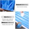 4 Panel Foldable Hospital Privacy Screen, 6ft Tall Foldable Room Divider Clinic/Patient/Exam Room Temporary Fence, Large Classroom Wall Divider Fence view 3