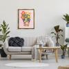 Stupell Industries Pink Modern Bouquet Framed Floater Canvas Wall Art by Pragya Kothari view 2