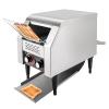 awolsrgiop 150/450 Slices/Hour Commercial Conveyor Toaster, Stainless Steel Heavy Duty Industrial Bread Baking Machine w/ 3 Ring Heating Tubes for Baking Sliced Bread, Toast (1300W(TT-150)) view 1