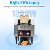 awolsrgiop 150/450 Slices/Hour Commercial Conveyor Toaster, Stainless Steel Heavy Duty Industrial Bread Baking Machine w/ 3 Ring Heating Tubes for Baking Sliced Bread, Toast (1300W(TT-150)) view 2
