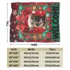 Belgian Malinois Dog Christmas Xmas Holiday Welcome Winter Throw Blanket 50X40in Warm Super Soft Flannel Blankets for Bed Sofa Great Gift8 view 4