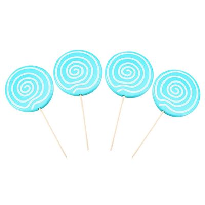 Zerodeko Giant Fake Lollipop Prop 12.2 Inch Large Simulation Candy Photo Booth Decoration for Party Event Wedding Photography Accessory