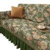 Customized Retro Sofa Slipcovers,Modern Short Plush Sofa Cover Thickened Washable Couch Cover Country Style Couch Slipcover Furniture Protector Cover(W*L:195x360cm(77x142inch), H) view 1