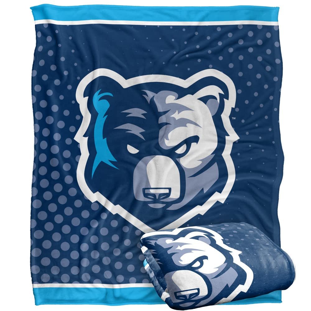 Bob Jones University Blanket, 60"x80" Logo Dots Silky Touch Super Soft Throw Blanket