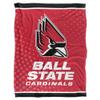 Ball State University Blanket, 60"x80" Logo Dots Silky Touch Super Soft Throw Blanket view 2