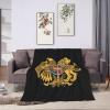 Coat of arms of Armenia Throw Blanket for Couch Bed Sofa Soft and Comfortable Blankets 60"x50" Anti-Pilling Flannel Blanket view 3