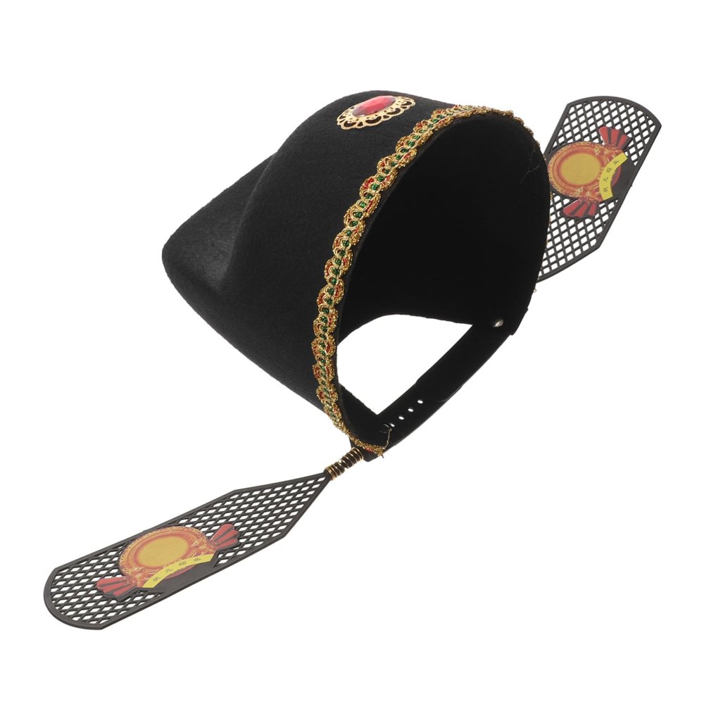 KOMBIUDA Chinese Emperor Cosplay Hat for Adults Unique Ancient Style Headwear for Festivals Role-playing and Costume Parties Comfortable and