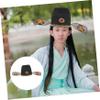 KOMBIUDA Chinese Emperor Cosplay Hat for Adults Unique Ancient Style Headwear for Festivals Role-playing and Costume Parties Comfortable and view 2