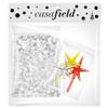 Casafield Ceramic Christmas Tree Replacement Lights - 108 Crystal Clear Bulbs and 3 Star Toppers view 2