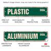 HARLEY Vintage Aluminum Street Sign Childrens Name Room Metal Sign rustic metal tin | Indoor/Outdoor | 24" Wide view 3