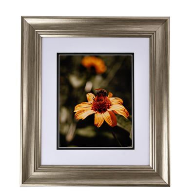 ArtToFrames 12x18 Inch Silver Picture Frame, 1 - Pack, This 2.00 inch Custom MDF Poster Frame is Silver Ridged, Comes with Economy Acrylic (Frame_Pack_1_0066-83186-939-12x18)
