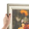 ArtToFrames 12x18 Inch Silver Picture Frame, 1 - Pack, This 2.00 inch Custom MDF Poster Frame is Silver Ridged, Comes with Economy Acrylic (Frame_Pack_1_0066-83186-939-12x18) view 3