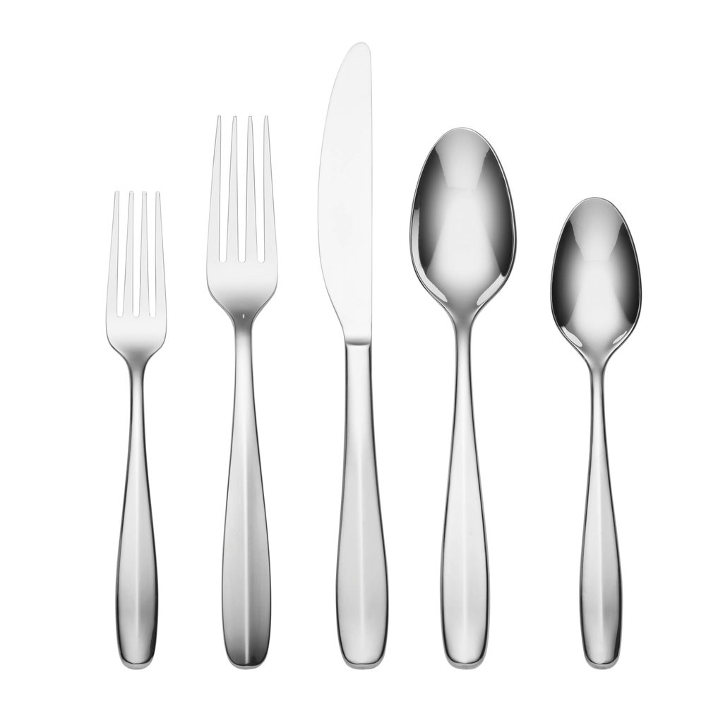 Oneida 896125 Oakwood 20 Piece Everyday Flatware Set, Service For 4