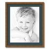 ArtToFrames 18x22 inch D8449 Picture Frame with 2 Inch Single Evergreen Mat, SingleMat-D8449-18x22-843 view 1