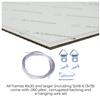 ArtToFrames 18x22 inch D8449 Picture Frame with 2 Inch Single Evergreen Mat, SingleMat-D8449-18x22-843 view 2