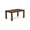 East West Furniture CNDA7-07-T12 7 Piece Dining Table Set Contains a Rectangle Rustic Wood Kitchen Table and 6 Polyester Fabric Upholstered Chairs, 36x60 Inch, Distressed Jacobean view 3