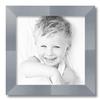 ArtToFrames 14x14 Inch Silver Picture Frame, 5 - Pack, This 2.00 inch Custom Wood Poster Frame is Light Silver, Comes with Regular Glass (Frame_Pack_5_C-BW74-410-14x14) view 2