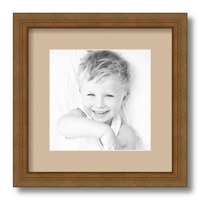 ArtToFrames 8x8 inch D8449 Picture Frame with 2 Inch Single Scotch Mist Mat, SingleMat-D8449-8x8-782