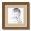ArtToFrames 8x8 inch D8449 Picture Frame with 2 Inch Single Scotch Mist Mat, SingleMat-D8449-8x8-782 view 1