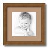 ArtToFrames 8x8 inch D8449 Picture Frame with 2 Inch Single Desert Sand Mat, SingleMat-D8449-8x8-784 view 1