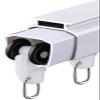 Commercial Home Curtain Track for Ceiling or Wall, Patio/Bay Window/Camper Blackout Curtain Rod Guide Rail, Not Bendable & Cuttable, 26ft 25ft 24ft 22ft 20ft 18feet 15foot ( Color : Ceiling Mount , Si view 1