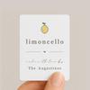 Homemade Limoncello Labels - Set of 15 Personalized Gift Stickers - Water & Oil Resistant view 4
