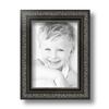 ArtToFrames 5x7 Inch Black Picture Frame, 4 - Pack, This 1.25 inch Custom Wood Poster Frame is Antique Black, Comes with Regular Glass (Frame_Pack_4_5106-5x7) view 2