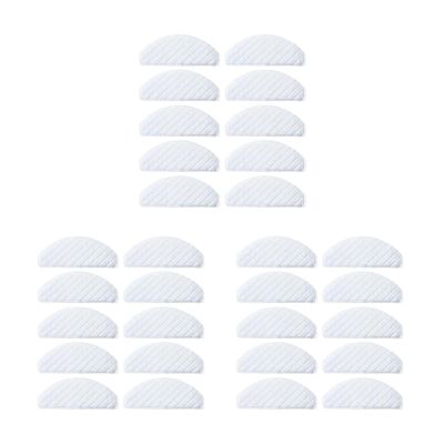 30Pcs Disposable Rags Compatible with Ecovacs Deebot Ozmo T8 Vacuum Cleaner Mop Cloths Mopping Pads Spare Parts