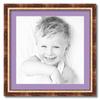 ArtToFrames 20x20 inch Monticello Picture Frame with 2 Inch Single Lavender Mist Mat, SingleMat-831046-20x20-805 view 1