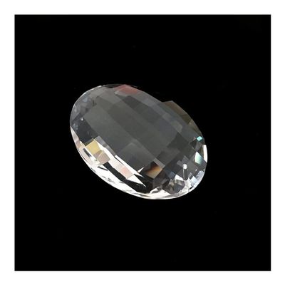 Chandelier Crystal Prisms Pendants 38mm-76mm Clear Egg Shape K9 Crystal Prism Drop Pendant Glass Prism Pendant Chandelier Parts Chandelier Crystal Prisms Pendants (Color : 38mm 100pcs)