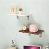 Wall-Mounted Drop-Leaf Table,Small Space Saving Floating Desk,Drop-Leaf Wall Mounted Table for Dining, Study, Kitchen, Dinner, Laundry,Bar,6020cm-White view 2