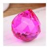 Chandelier Crystal Prisms Pendants 10pcs 30mm Faceted Crystal Ball Pendant Prisms Chandelier Party Hanging Lamp Parts Chandelier Crystal Prisms Pendants (Color : Rose Red) view 1