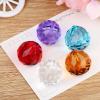 Chandelier Crystal Prisms Pendants 10pcs 30mm Faceted Crystal Ball Pendant Prisms Chandelier Party Hanging Lamp Parts Chandelier Crystal Prisms Pendants (Color : Rose Red) view 3