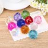 Chandelier Crystal Prisms Pendants 10pcs 30mm Faceted Crystal Ball Pendant Prisms Chandelier Party Hanging Lamp Parts Chandelier Crystal Prisms Pendants (Color : Rose Red) view 4
