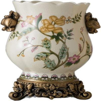 Desktop Decoration vase Flower Vase New Chinese Style Ceramic Vases, Creative Home Decorations, Ceramic Handicrafts, Vase Decorations Decorative Vases HOBIBA(Color:E)