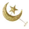 PRETYZOOM 1pc Glittering Star and Topper Iron Christmas Decoration for Home Bar Mall Creative Holiday Treetop Glitter Finish and Unique Design view 1
