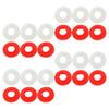 Kichvoe 24pcs Leak Swing Top Bottle Seals Gaskets Replacement Caps for Home Brewing Soda Wine and Beverage Containers Compatible Various Bottle view 1