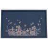 FEBRUARY MOUNTAIN Charming Reflections: Iridescent Mother-of-Pearl Floral and Butterfly Tray - Elegant Home Dcor Gift for Her view 1