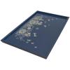 FEBRUARY MOUNTAIN Charming Reflections: Iridescent Mother-of-Pearl Floral and Butterfly Tray - Elegant Home Dcor Gift for Her view 4