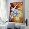 AAHARYA Swing-digital-remastered-edition-louis-icart-gigapixel-scale-4x Canvas Painting Wall Art Poster for Bedroom Living Room Decor 08x12inch(20x30cm) Frame-style-3 view 3
