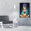 AAHARYA Posters Egyptian Queen Nefertiti Egyptian Art Canvas Painting Wall Art Poster for Bedroom Living Room Decor 8x10inch(20x26cm) Unframe-style-3 view 4