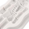 Lurrose 2pcs 3D Nutcracker Mold Nutcracker Cookie Cutter 3D Soldier Mold Christmas Baking s Xmas Candle Table Top Christmas Decor for DIY Cake Puppet view 3