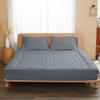 HOMTEC Full Mattress Pad Cotton Quilted Cover, 8-22" Deep Pocket, Gray view 4