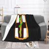 1st Medical Brigade Blanket Ultra Soft Flannel Blankets for Office Lightweight Quilt view 2