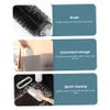 Wedhapy Crumb Sweeper Carpet Brush Carpet Sweeper 2PCS Handheld Rolling Ergonomic Pp Bristle Nutshell Crumb Brush Abs Cleaning Crumber for Table Bed Sofa Carpet view 3