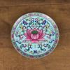 20.3cm Enamel Colored Flat Bottom Offering Tray Ceramic Fruit Tray Tribute Tray Offering Tray view 3