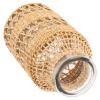 ABOOFAN Rattan Woven Flower Vase Decorative Vase for Flowers Rustic Rattan Wall Decor view 1