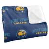 Fort Lewis College Blanket, 60"x80" Logo Pattern Silky Touch Super Soft Throw Blanket view 3